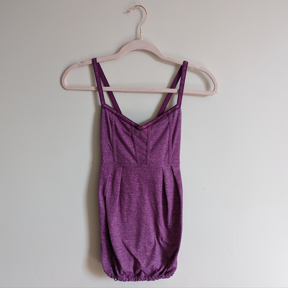 💜Lululemon Purple Heather Vintage Tank Top💜
